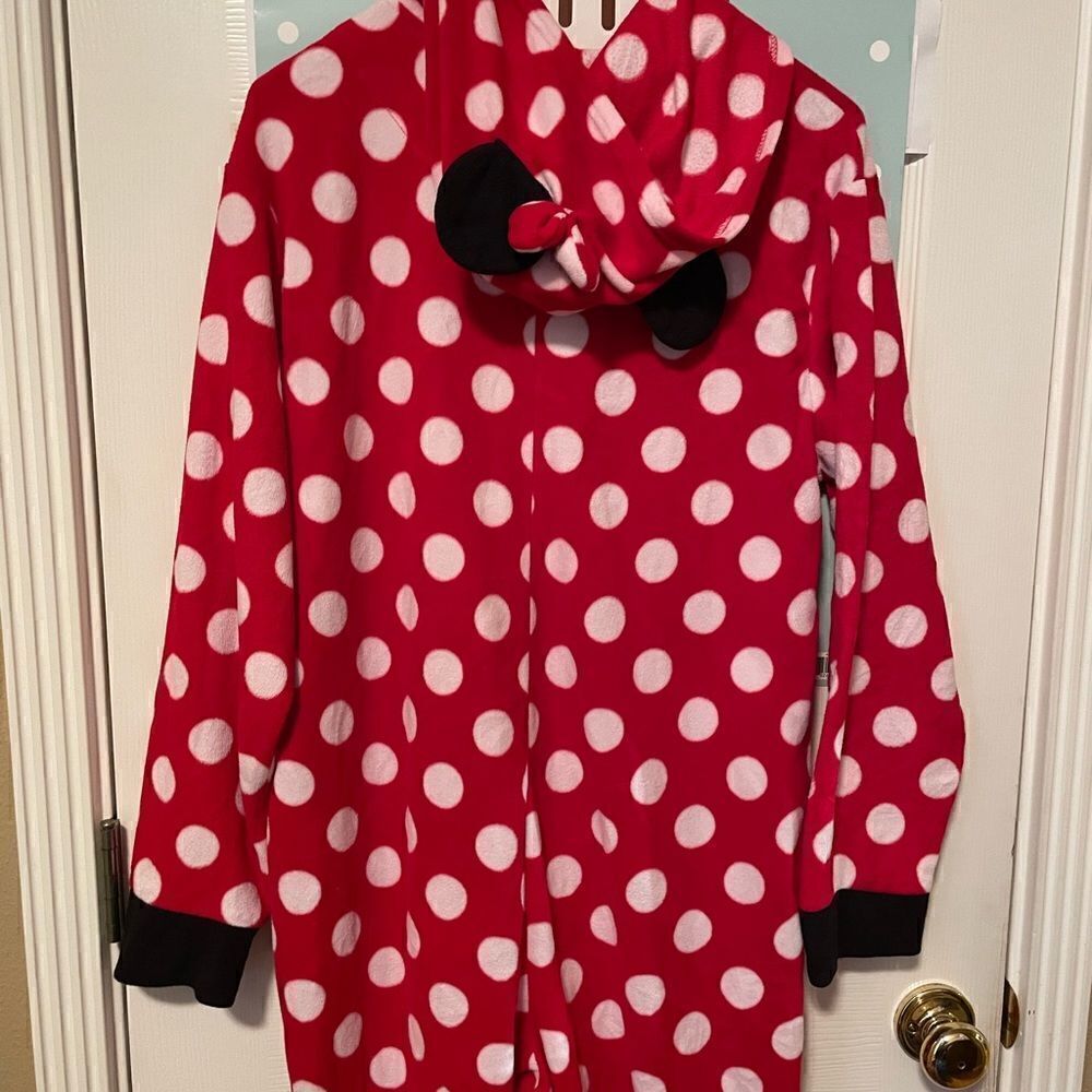 Disney Minnie Onesie Footed Pajamas - Picture 8 of 12